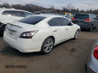 2012 Nissan Maxima 3.5 SV with VIN 1N4AA5AP8CC816215, listed as a Copart auction lot 50948105 with 163,919 mi miles and Salvage Title. Bid and sale history available at carsss.com. Image 3.
