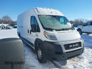 2021 Ram ProMaster Cargo with VIN 3C6FRVJG7ME501450, listed as a IAAI auction lot 41170644 with 78,770 mi miles. Bid and sale history available at carsss.com. Image 1.