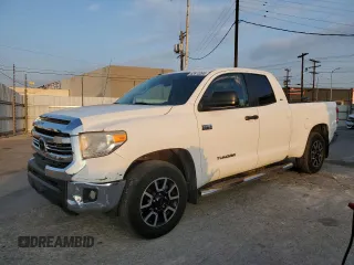 2016 Toyota Tundra SR5 z VIN 5TFRY5F12GX204751, wystawiony jako Copart lot #42613265 z przebiegiem 112 714 mil mil oraz Szkoda całkowita • Salvage title. Historia ofert i sprzedaży dostępna na DreamBid. Obrazek 1.