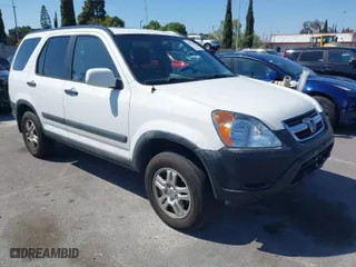 2003 Honda CR-V EX with VIN JHLRD78803C041166, listed as a IAAI auction lot 41974182 with 161,536 mi miles. Bid and sale history available at carsss.com. Image 1.