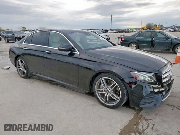 2018 Mercedes-Benz E-Class E 300 with VIN WDDZF4JBXJA456845, listed as a Copart auction lot 50723485 with 0 mi miles and Clean Title. Bid and sale history available at carsss.com. Image 4.