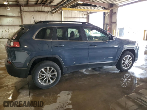 2022 Jeep Cherokee Latitude Lux with VIN 1C4PJMMX7ND518066, listed as a Copart auction lot 60487295 with 48,346 mi miles and Salvage title. Bid and sale history available at DreamBid. Image 3.