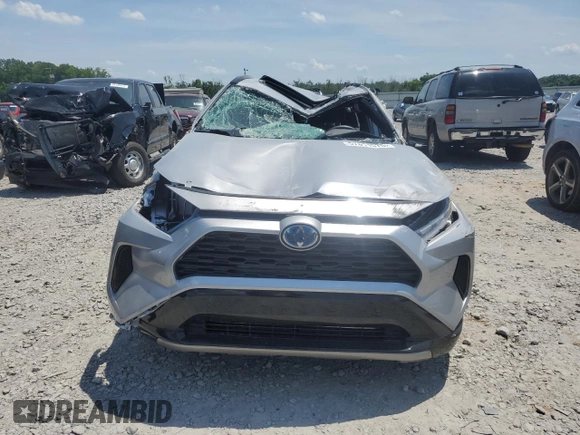 2023 Toyota RAV4 Hybrid SE with VIN 4T3T6RFV6PU106588, listed as a Copart auction lot 57611575 with Not provided miles and Salvage title. Bid and sale history available at DreamBid. Image 5.