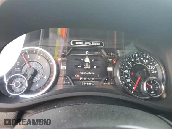 2019 Ram 2500 Laramie with VIN 3C6UR5NL6KG613690, listed as a Copart auction lot 74931254 with 21,665 mi miles and Clean Title. Bid and sale history available at carsss.com. Image 9.
