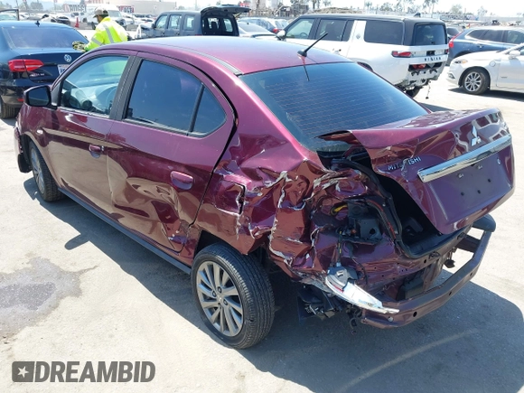2019 Mitsubishi Mirage ES с VIN ML32F3FJ6KHF01302, выставлен на аукционе IAAI как лот 42090376 с пробегом 57 810 миль миль и . История ставок и продаж доступна на DreamBid. Изображение 3.