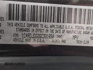 2016 Dodge Durango Limited with VIN 1C4RDJDG2GC331650, listed as a IAAI auction lot 41639192 with 132,269 mi miles and . Bid and sale history available at DreamBid. Image 9.