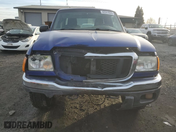 2005 Ford Ranger XL with VIN 1FTYR15E05PA02512, listed as a Copart auction lot 42241835 with 275,738 mi miles and Salvage Title. Bid and sale history available at DreamBid. Image 5.