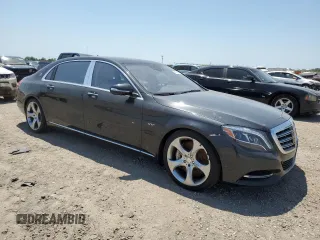2016 Mercedes-Benz S with VIN WDDUX7GB6GA247398, listed as a Copart auction lot 52776565 with Not Provided miles and Salvage Title. Bid and sale history available at DreamBid. Image 4.
