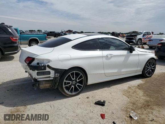 2020 Mercedes-Benz C 300 z VIN W1KWJ8DB3LG035117, wystawiony jako Copart lot #54713884 z przebiegiem 42 156 mil mil oraz Szkoda całkowita • Salvage title. Historia ofert i sprzedaży dostępna na DreamBid. Obrazek 3.