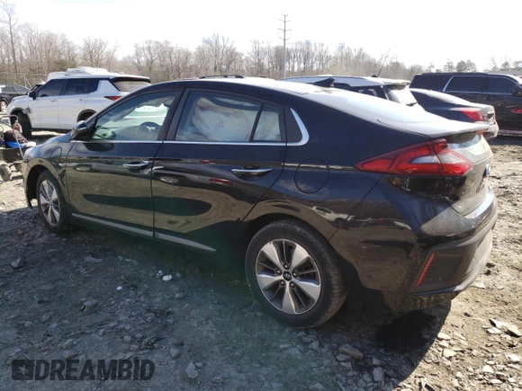 2019 Hyundai Ioniq Limited with VIN KMHC75LDXKU182883, listed as a Copart auction lot 46660655 with 119,968 mi miles and Salvage Title. Bid and sale history available at DreamBid. Image 2.