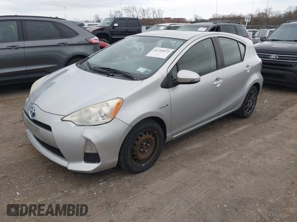 2014 Toyota Prius One with VIN JTDKDTB35E1557798, listed as a IAAI auction lot 41753972 with 182,543 mi miles and . Bid and sale history available at DreamBid. Image 17.