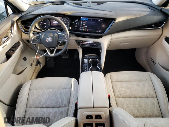 2021 Buick Envision Avenir with VIN LRBFZSR42MD119912, listed as a Copart auction lot 84413154 with 22,327 mi miles and Salvage Title. Bid and sale history available at carsss.com. Image 8.