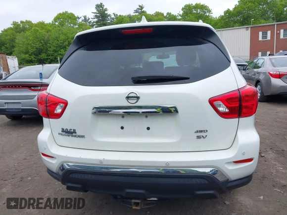 2019 Nissan Pathfinder SV with VIN 5N1DR2MM5KC577300, listed as a IAAI auction lot 42271469 with 110,849 mi miles and . Bid and sale history available at DreamBid. Image 16.