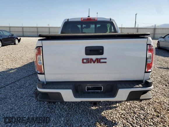 2017 GMC Canyon 4WD Denali with VIN 1GTP6EE11H1291755, listed as a Copart auction lot 70841594 with 89,609 mi miles and Salvage Title. Bid and sale history available at carsss.com. Image 6.