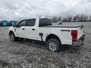 2020 Ford Super Duty F-250 SRW XL with VIN 1FT7W2BT5LED35536, listed as a Copart auction lot 51801795 with 90,389 mi miles and Salvage Title. Bid and sale history available at carsss.com. Image 2.