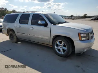 2013 Chevrolet Suburban LTZ with VIN 1GNSCKE09DR107724, listed as a Copart auction lot 74563234 with 177,209 mi miles and Salvage Title. Bid and sale history available at carsss.com. Image 4.