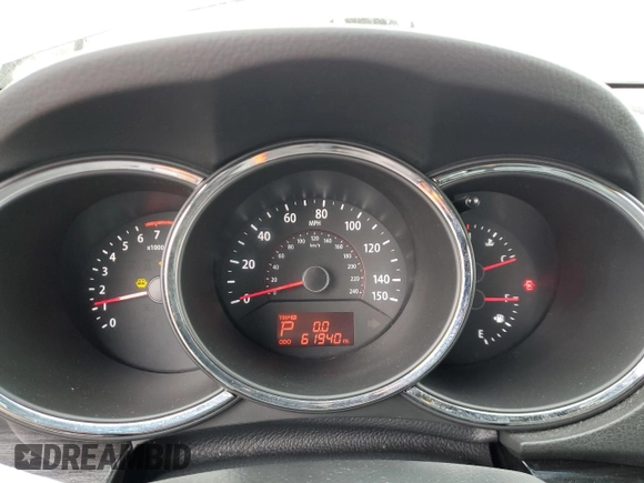 2013 Kia Sorento LX with VIN 5XYKT3A62DG422842, listed as a Copart auction lot 51766765 with 61,940 mi miles and Salvage Title. Bid and sale history available at carsss.com. Image 9.