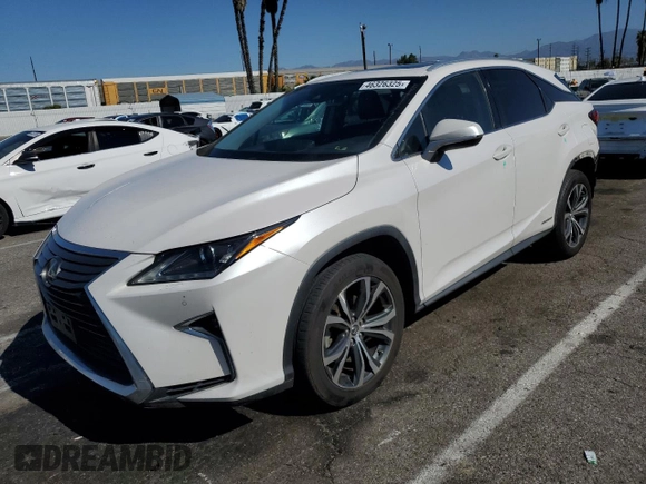 2018 Lexus RX with VIN 2T2BGMCA2JC024657, listed as a Copart auction lot 46326325 with 55,267 mi miles and Salvage Title. Bid and sale history available at carsss.com. Image 1.