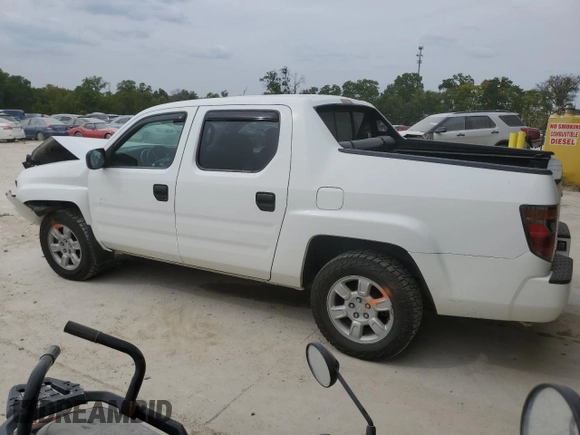 2006 Honda Ridgeline RT with VIN 2HJYK162X6H541679, listed as a Copart auction lot 71257504 with 191,963 mi miles and Salvage Title. Bid and sale history available at carsss.com. Image 2.