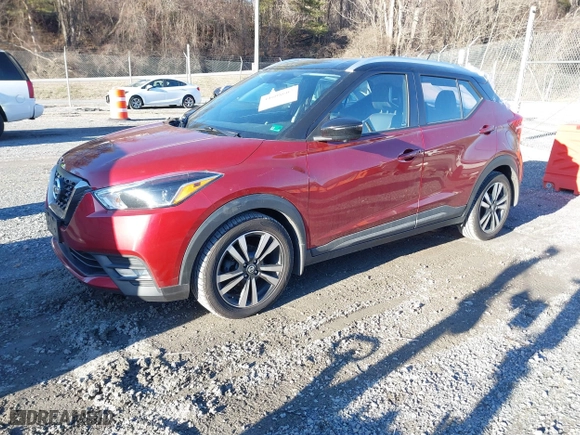 2020 Nissan Kicks SR with VIN 3N1CP5DV8LL516869, listed as a IAAI auction lot 41608607 with 72,007 mi miles. Bid and sale history available at carsss.com. Image 18.