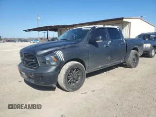 2017 Ram 1500 Big Horn with VIN 1C6RR6LT9HS513938, listed as a Copart auction lot 45978365 with 137,255 mi miles and Salvage title. Bid and sale history available at DreamBid. Image 1.