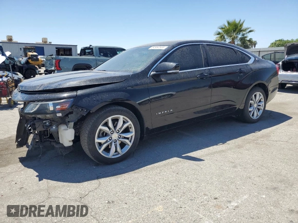 2017 Chevrolet Impala LT with VIN 2G1105S39H9159540, listed as a Copart auction lot 54960555 with 94,628 mi miles and Clean Title. Bid and sale history available at DreamBid. Image 1.