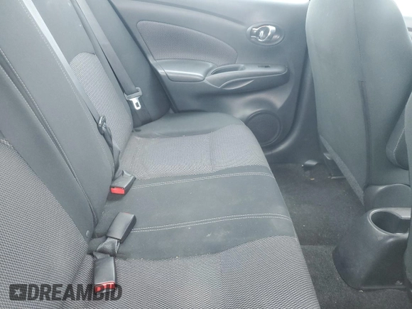 2017 Nissan Versa S with VIN 3N1CN7AP4HL812471, listed as a Copart auction lot 58919625 with 90,012 mi miles and Salvage title. Bid and sale history available at DreamBid. Image 10.