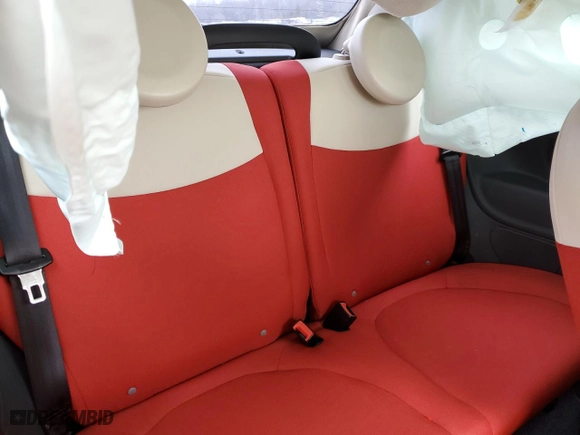 2013 FIAT 500 Pop with VIN 3C3CFFDR9DT739145, listed as a Copart auction lot 87677445 with 80356 miles and Salvage Title. Bid and sale history available at carsss.com. Image 10.