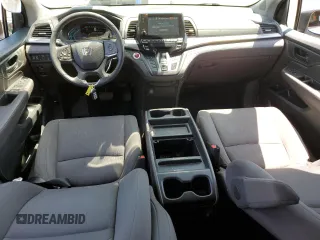 2019 Honda Odyssey EX with VIN 5FNRL6H59KB011858, listed as a Copart auction lot 60272445 with 54,708 mi miles and Salvage title. Bid and sale history available at DreamBid. Image 8.