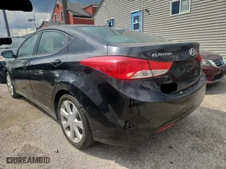2012 Hyundai Elantra GLS PZEV with VIN 5NPDH4AE7CH110949, listed as a Copart auction lot 54098735 with 159,469 mi miles and Clean Title. Bid and sale history available at carsss.com. Image 3.