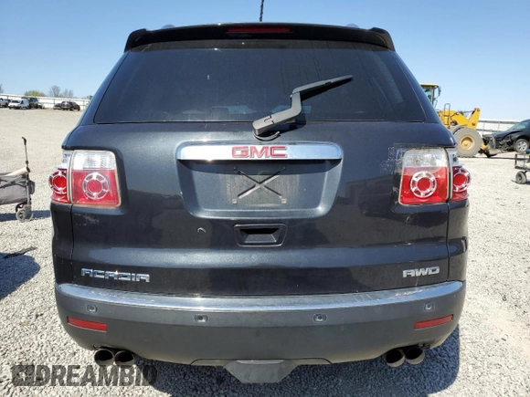 2008 GMC Acadia SLT1 z VIN 1GKEV23788J214546, wystawiony jako Copart lot #52811385 z przebiegiem 146 714 mil mil oraz Szkoda całkowita • Salvage title. Historia ofert i sprzedaży dostępna na DreamBid. Obrazek 6.