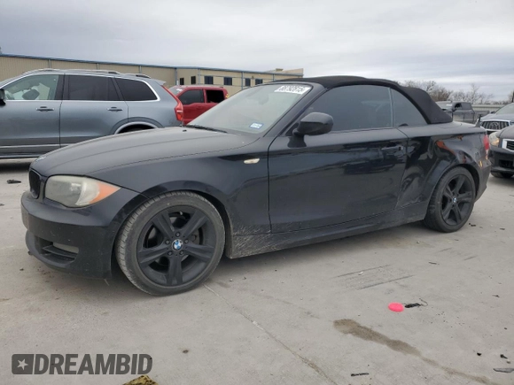 2010 BMW 1 Series 128i z VIN WBAUL7C59AVJ77852, wystawiony jako Copart lot #88792815 z przebiegiem 163 488 mil mil oraz Szkoda całkowita • Salvage title. Historia ofert i sprzedaży dostępna na DreamBid. Obrazek 1.