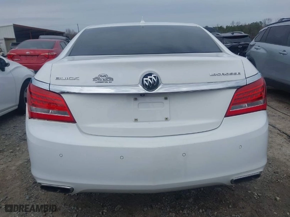 2014 Buick LaCrosse Premium II with VIN 1G4GF5G36EF180739, listed as a IAAI auction lot 41737369 with 142,231 mi miles. Bid and sale history available at carsss.com. Image 16.