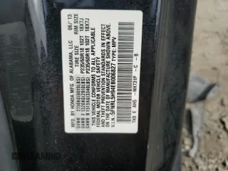 2014 Honda Odyssey Touring z VIN 5FNRL5H94EB006827, wystawiony jako Copart lot #55859715 z przebiegiem 195 131 mil mil oraz Szkoda całkowita • Salvage title. Historia ofert i sprzedaży dostępna na DreamBid. Obrazek 12.