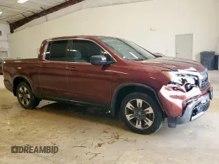 2017 Honda Ridgeline RTL with VIN 5FPYK2F51HB003649, listed as a Copart auction lot 61043865 with 75,453 mi miles and Clean title. Bid and sale history available at DreamBid. Image 4.
