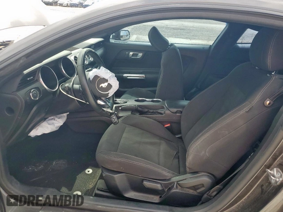 2019 Ford Mustang EcoBoost with VIN 1FA6P8TH9K5168463, listed as a Copart auction lot 60674815 with 79,480 mi miles and Salvage title. Bid and sale history available at DreamBid. Image 7.