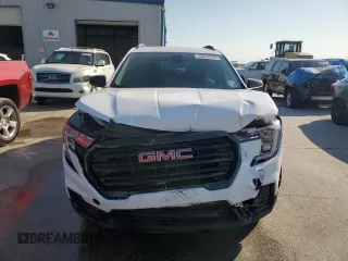 2023 GMC Terrain SLE with VIN 3GKALMEG8PL197297, listed as a Copart auction lot 53210145 with 17,664 mi miles and Salvage Title. Bid and sale history available at DreamBid. Image 5.