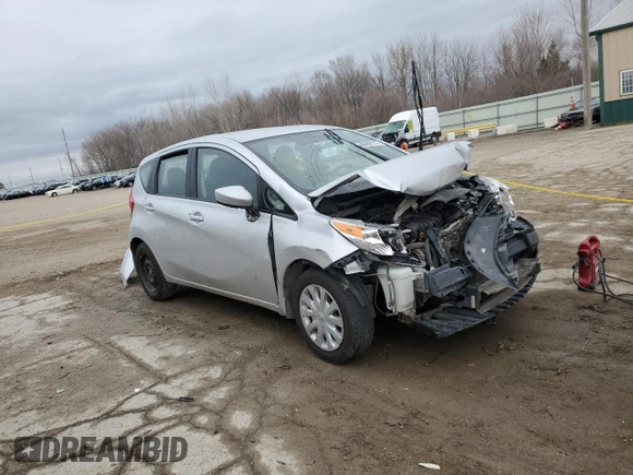 2015 Nissan Note SV with VIN 3N1CE2CP6FL447305, listed as a Copart auction lot 50258175 with 143,402 mi miles and Salvage Title. Bid and sale history available at DreamBid. Image 4.