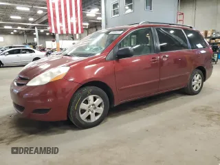 2006 Toyota Sienna CE with VIN 5TDZA23C66S461893, listed as a Copart auction lot 53066325 with 183,315 mi miles and Salvage Title. Bid and sale history available at carsss.com. Image 1.