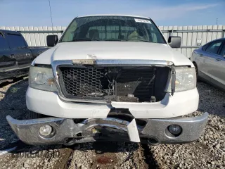 2007 Ford F-150 XLT with VIN 1FTPX14V77FB74287, listed as a Copart auction lot 46579145 with 110,256 mi miles and Salvage Title. Bid and sale history available at carsss.com. Image 5.