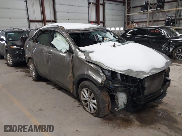 2017 Kia Sorento LX with VIN 5XYPGDA59HG191919, listed as a IAAI auction lot 41232422 with Not Provided miles and . Bid and sale history available at carsss.com. Image 1.
