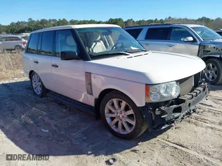 2008 Land Rover Range Rover SC with VIN SALMF13458A291338, listed as a IAAI auction lot 41683077 with 150,264 mi miles. Bid and sale history available at carsss.com. Image 1.