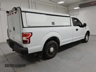 2018 Ford F-150 XL with VIN 1FTMF1CB8JKD38299, listed as a Copart auction lot 52132795 with 157,887 mi miles and Clean Title. Bid and sale history available at carsss.com. Image 3.