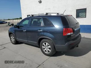 2013 Kia Sorento LX with VIN 5XYKTDA69DG316975, listed as a Copart auction lot 59743545 with 162,217 mi miles and Clean title. Bid and sale history available at DreamBid. Image 2.