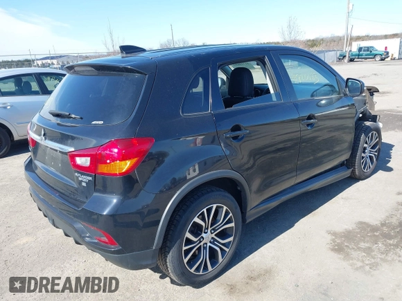 2018 Mitsubishi Outlander Sport SE 2.4 with VIN JA4AR3AW4JU012414, listed as a IAAI auction lot 41720683 with 99,388 mi miles. Bid and sale history available at carsss.com. Image 4.