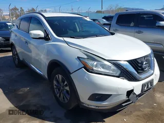 2015 Nissan Murano Platinum z VIN 5N1AZ2MG5FN230055, wystawiony jako IAAI lot #41703322 z przebiegiem 121 256 mil mil oraz . Historia ofert i sprzedaży dostępna na DreamBid. Obrazek 1.