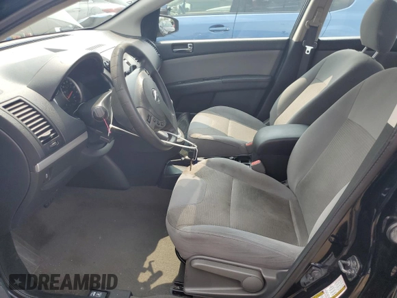 2012 Nissan Sentra S with VIN 3N1AB6AP8CL735557, listed as a Copart auction lot 60151655 with 167,128 mi miles and Salvage title. Bid and sale history available at DreamBid. Image 7.