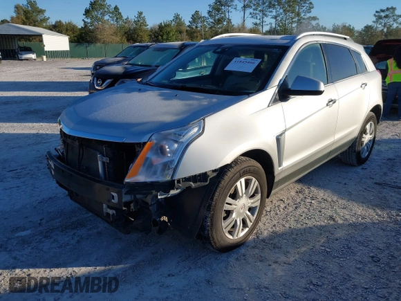 2013 Cadillac SRX Luxury Collection with VIN 3GYFNCE31DS649766, listed as a IAAI auction lot 41845466 with 101,451 mi miles and . Bid and sale history available at carsss.com. Image 2.