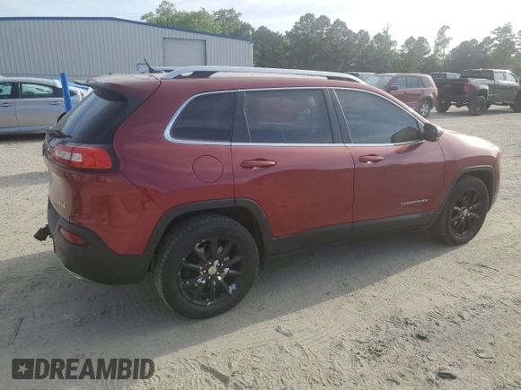 2015 Jeep Cherokee Limited with VIN 1C4PJMDS7FW662680, listed as a Copart auction lot 53977555 with 114,179 mi miles and Salvage Title. Bid and sale history available at DreamBid. Image 3.