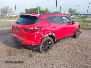 2021 Chevrolet Blazer RS с VIN 3GNKBERS7MS515989, выставлен на аукционе IAAI как лот 41854514 с пробегом 78 350 миль миль и . История ставок и продаж доступна на DreamBid. Изображение 4.